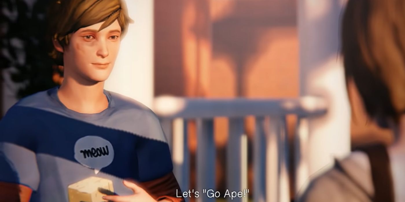 Life Is Strange Screenshot Of Warren Saying Go Ape