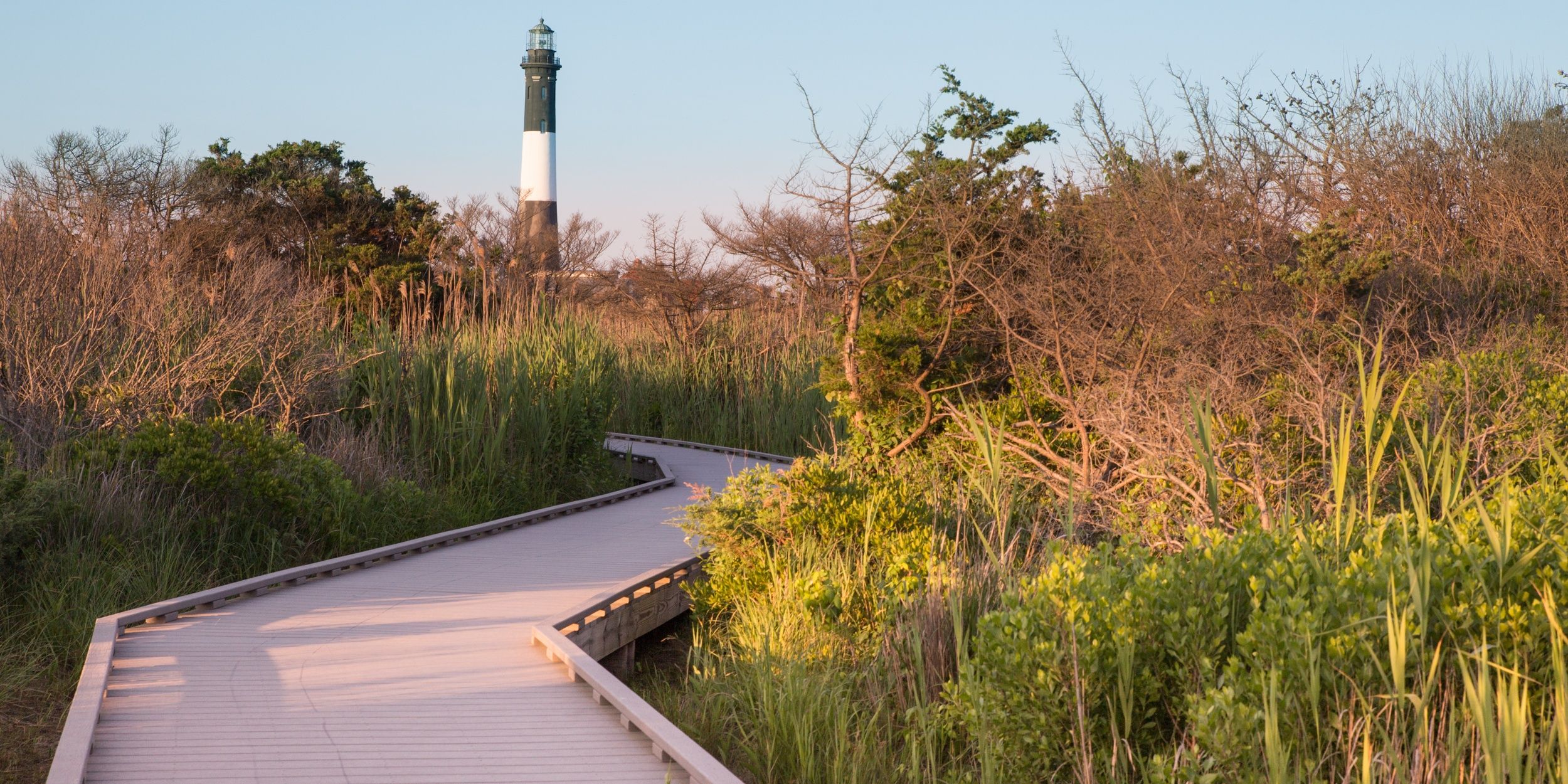 Boardwalk in Long Island, New York