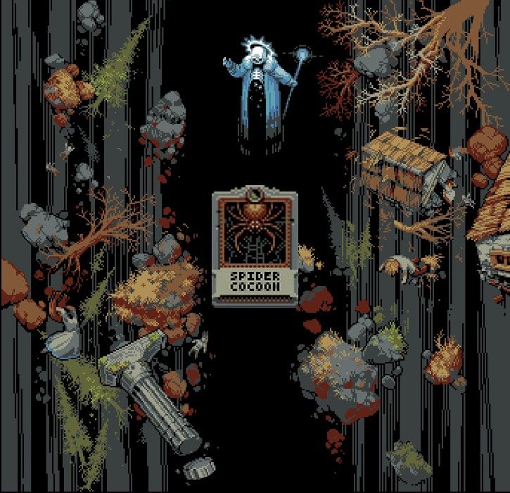 loop hero spider cocoon card
