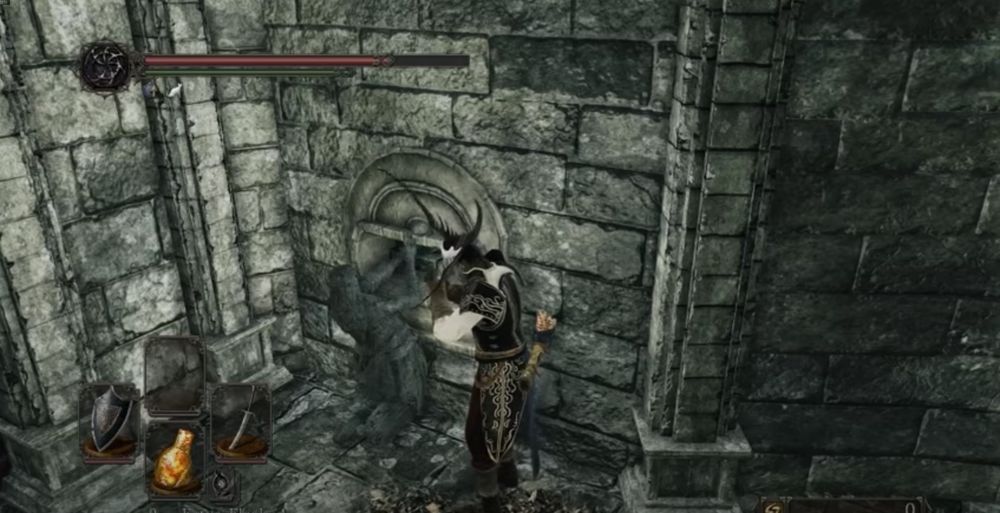 statue pray lever