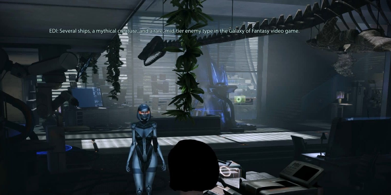 Mass Effect 3 - EDI is asked about Basilisk