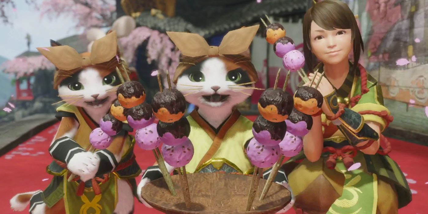 Monster Hunter Rise Dango Tea Shop