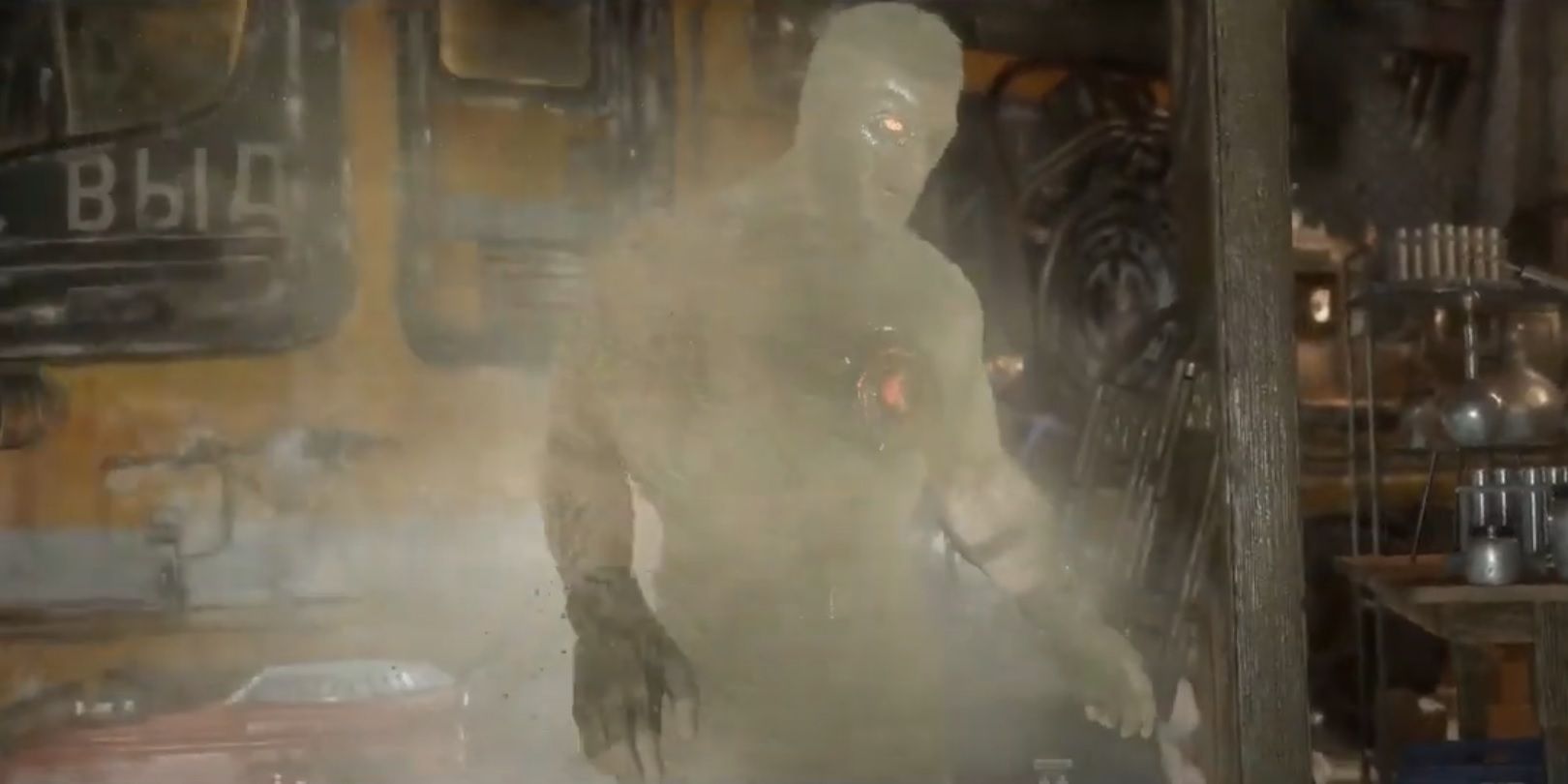 Mortal Kombat - Kano gets erased after his young self dies