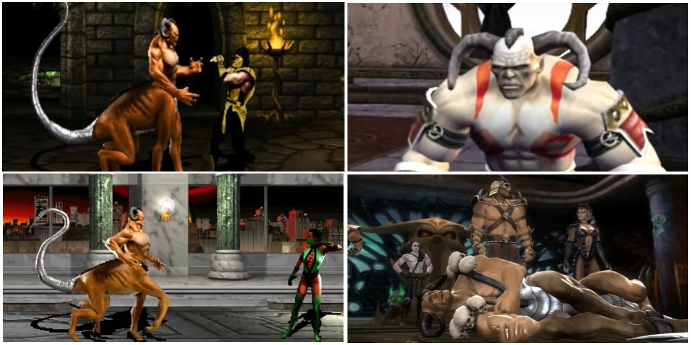 Mortal Kombat - Motaro in different games