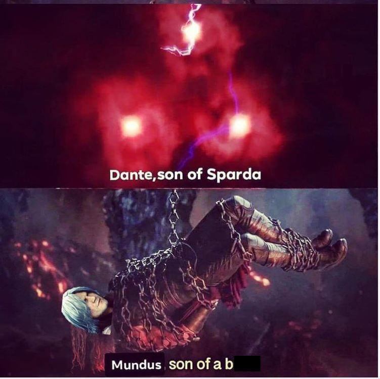 Mundus Vs Cocky Dante Meme