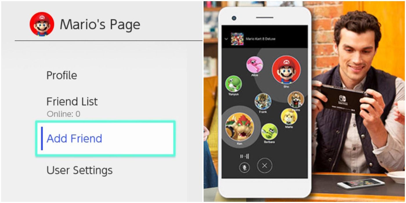 Friends Nintendo Switch Online App