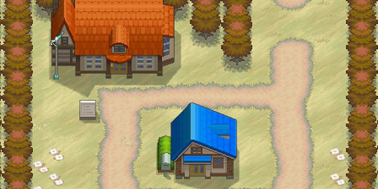 Nuvema Town as it appears in Pokemon Black & White