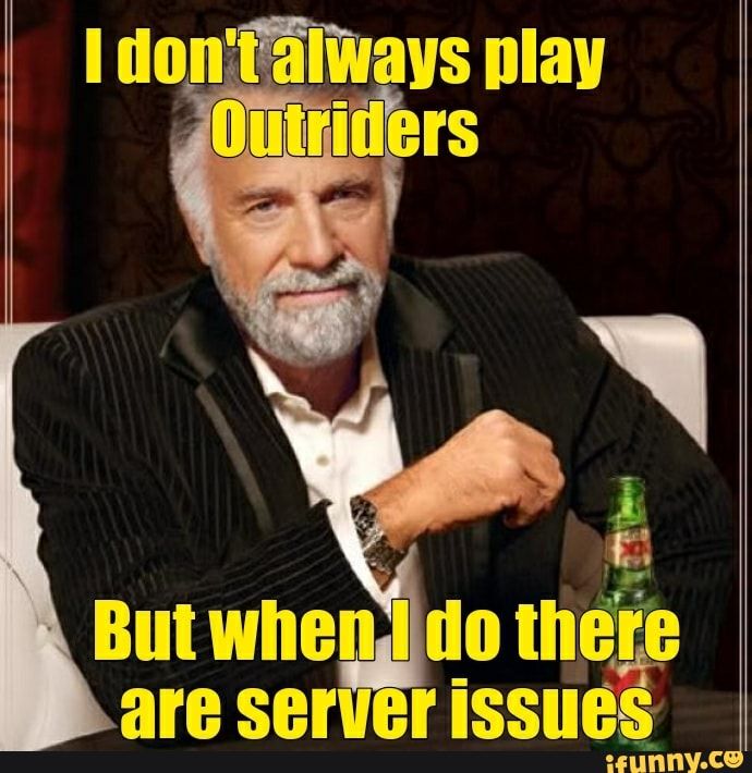 Outriders Server Crash Meme
