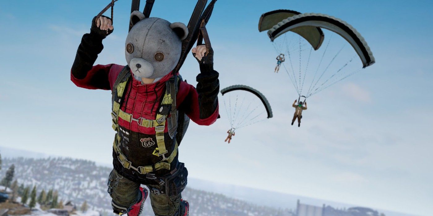 pubg parachuters