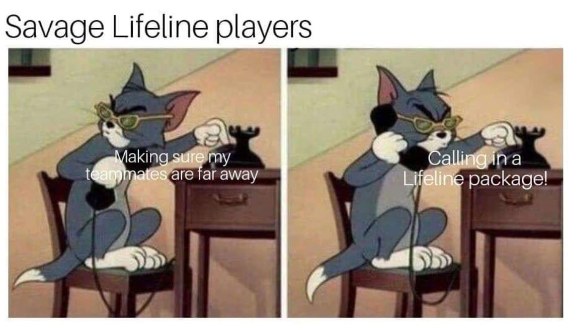 Pettiness Is Called For Apex Legends Lifeline Meme