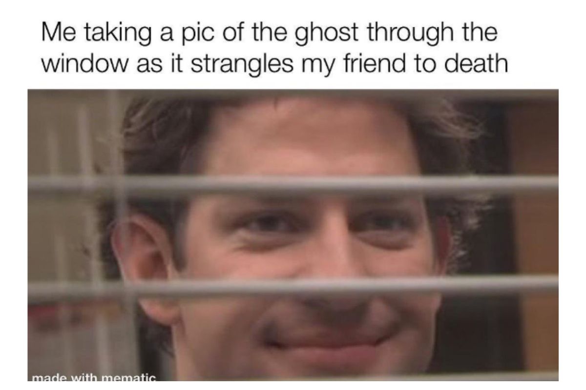 Phasmophobia Ghost Photography Meme