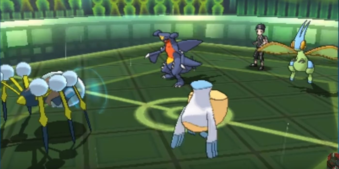 pelipper araquanid garchomp flygon
