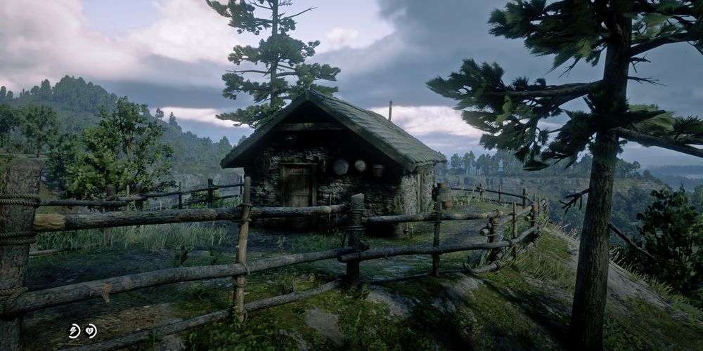 The outside view of the Meteor House in New Hanover.