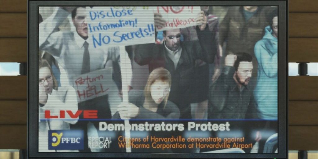 Resident Evil Protest