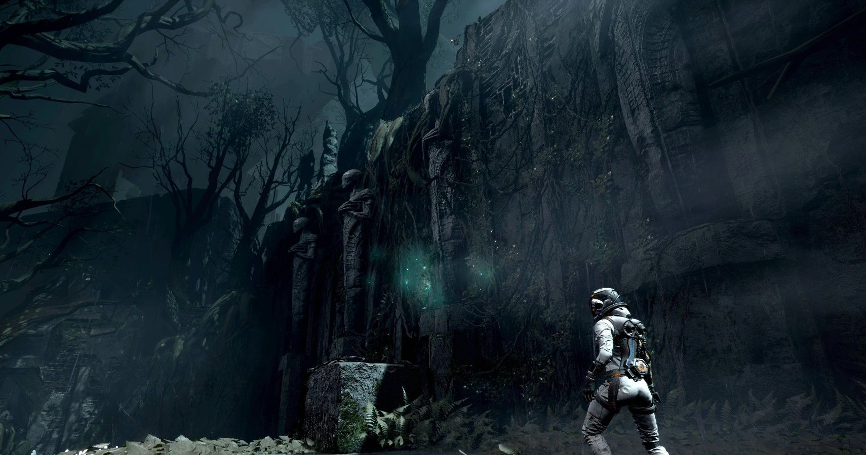 expoloring a biome in returnal