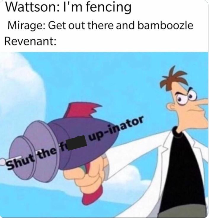 Revenant Needs Silence Apex Legends Meme
