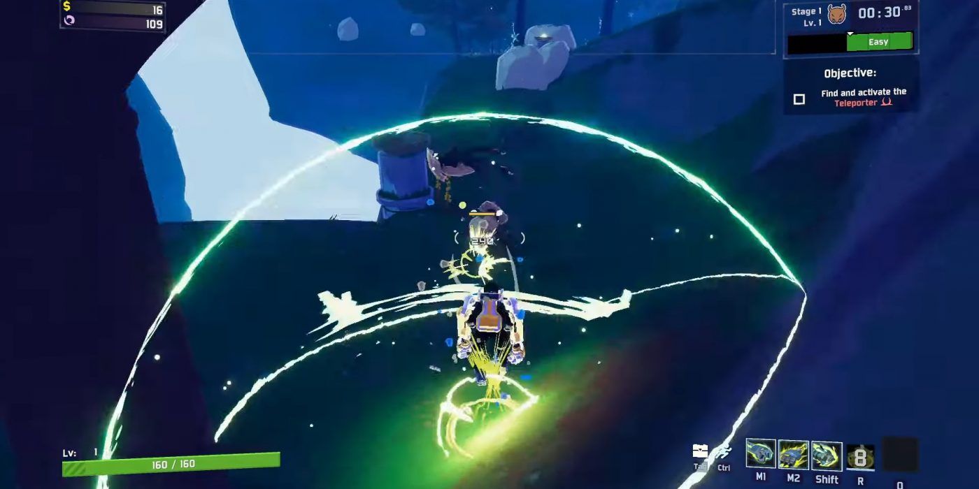 Risk of Rain - Loader using Thunderslam