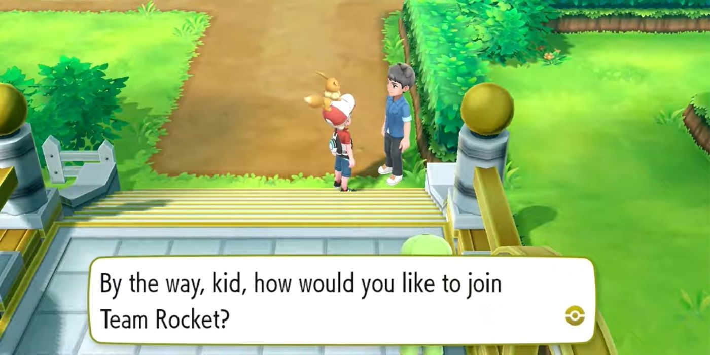 Team Rocket Recruiter Pokemon Lets Go Eevee Pikachu