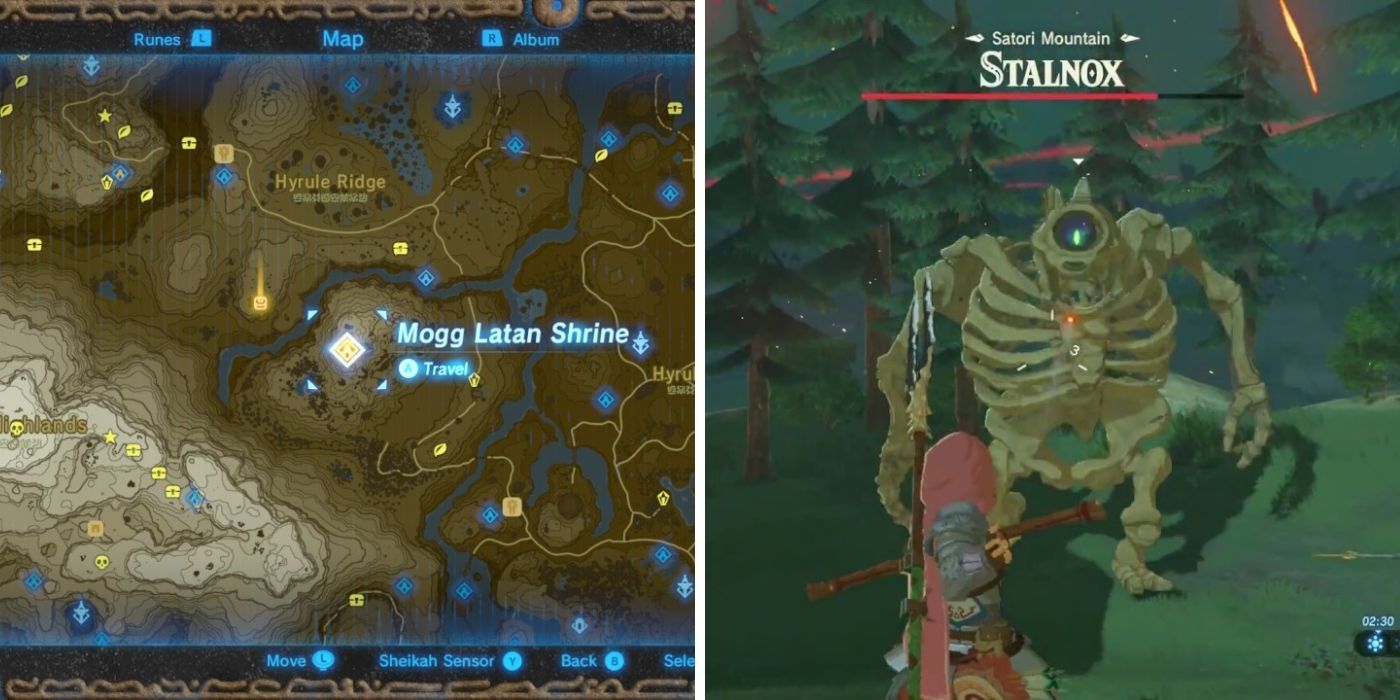 Satori Mountain Stalnox and Mogg Latan Shrine