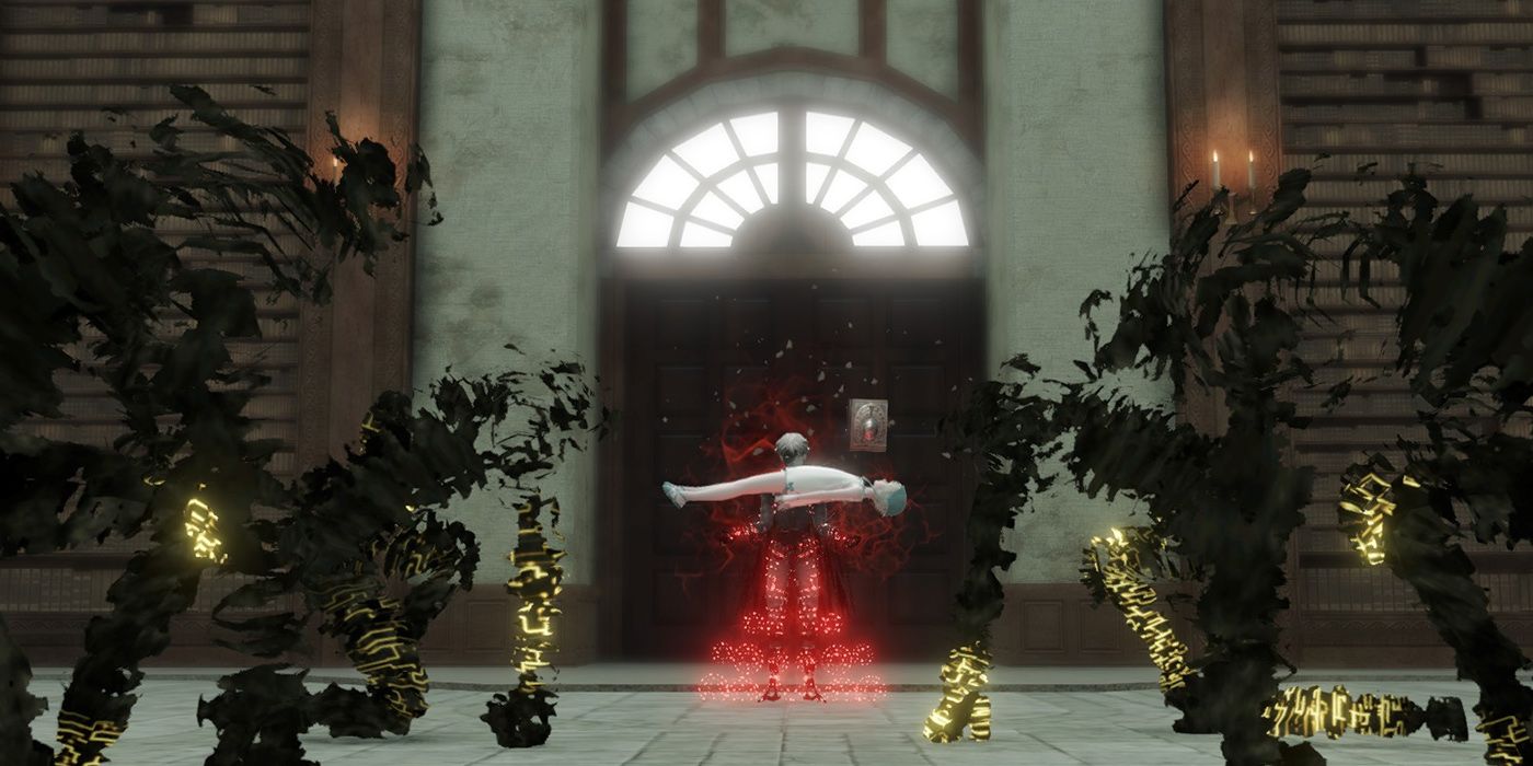Nier Replicant V1.22: The Cutscene Where The Shadowlord Kidnaps Replicant Yonah