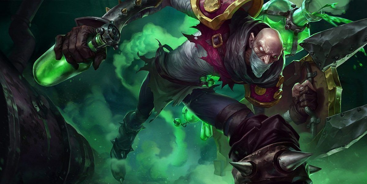 Splash art of Singed from League of Legends