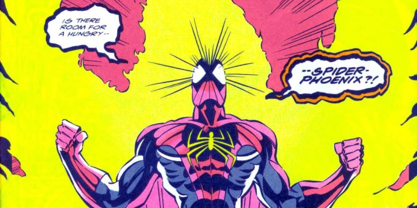 Spider-Phoenix makes his debut in the comics