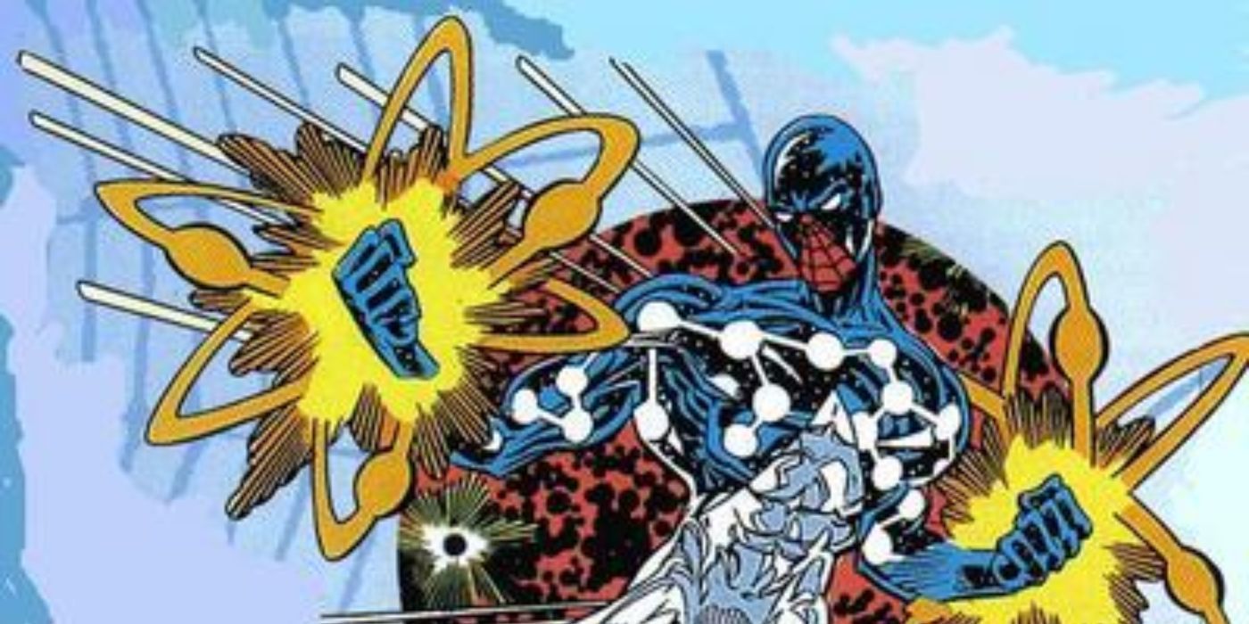 Spider-Man dons the cosmic suit that turns him into Captain Universe in the comics