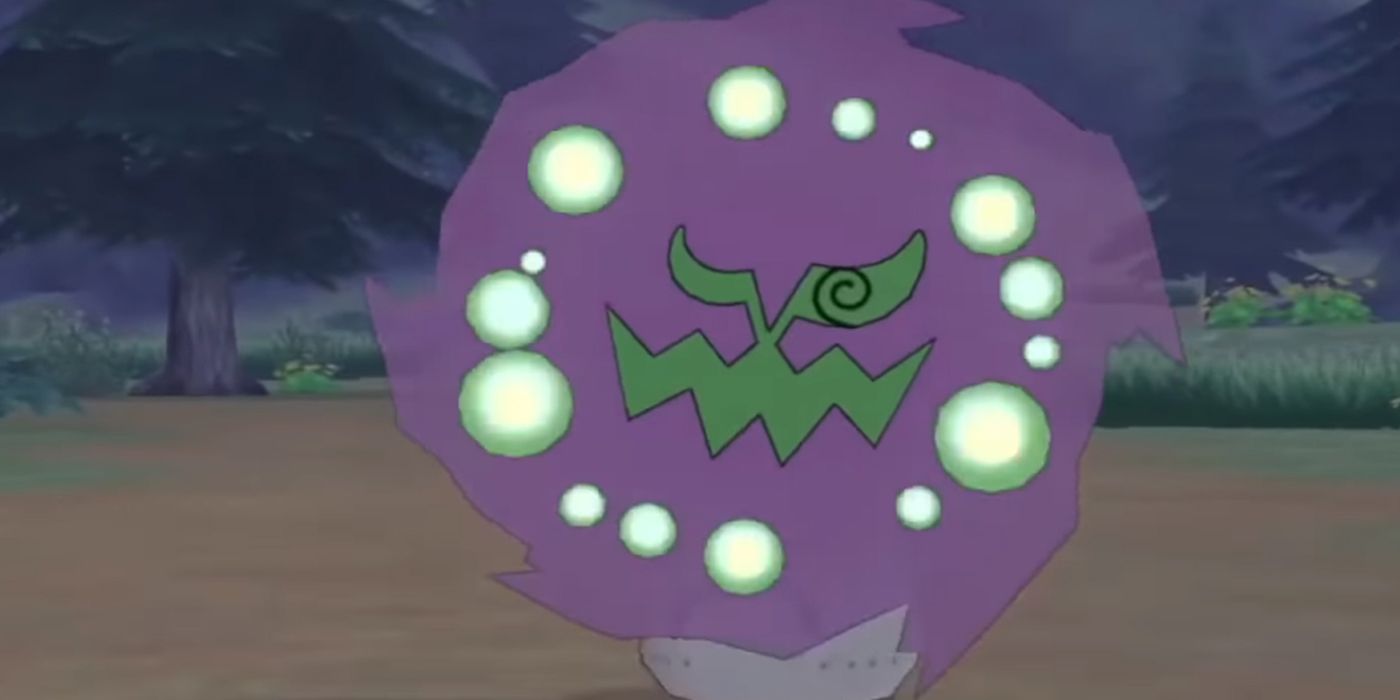 Spiritomb in the wild area of Pokemon Sword & Shield