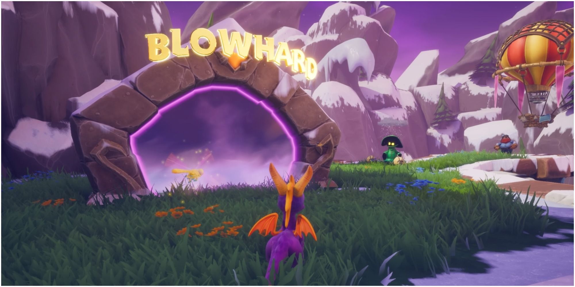 Spyro The Dragon Blowhard Boss Location Magic Crafters