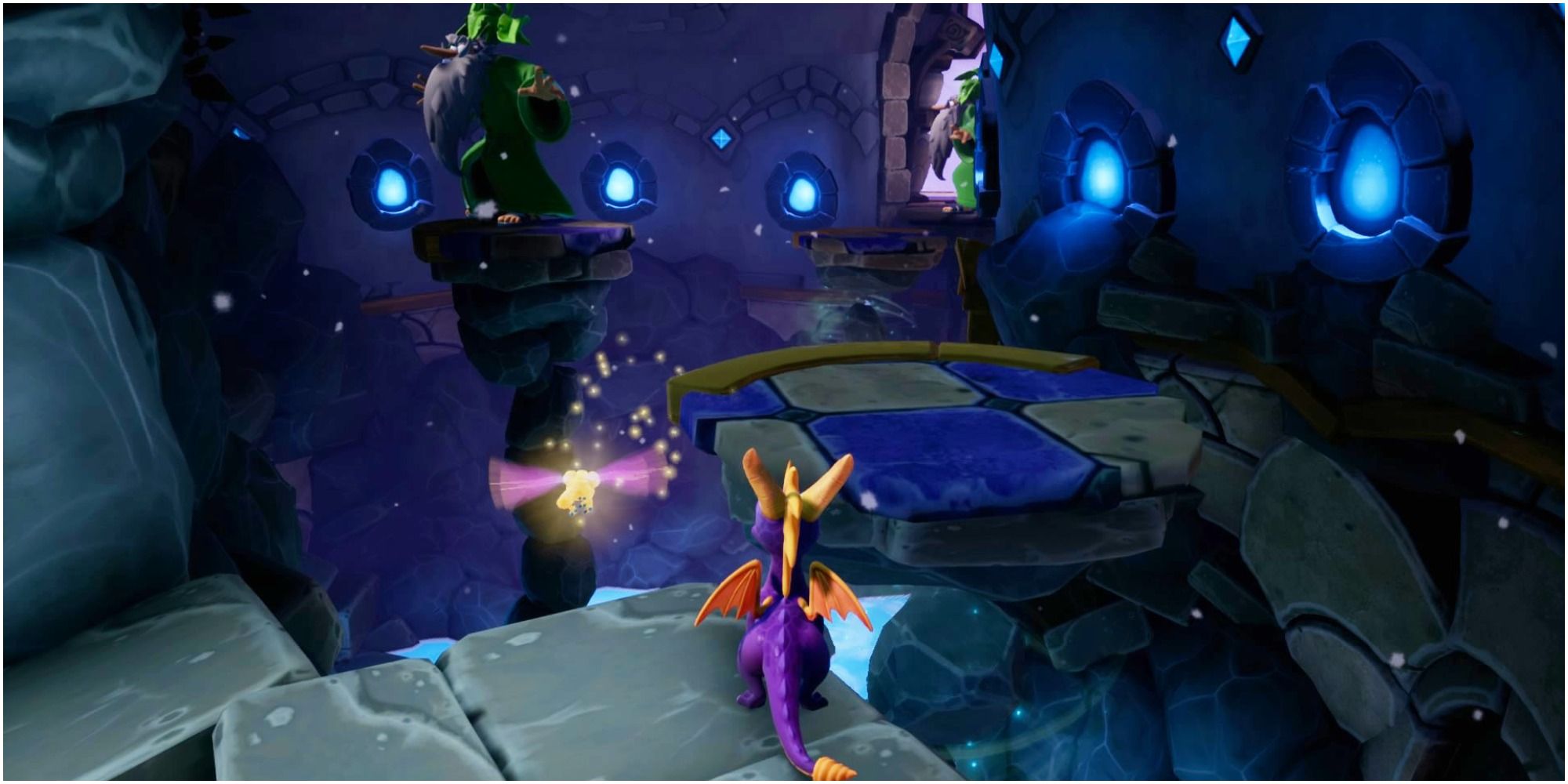 Spyro The Dragon Blowhard Moving Platforms