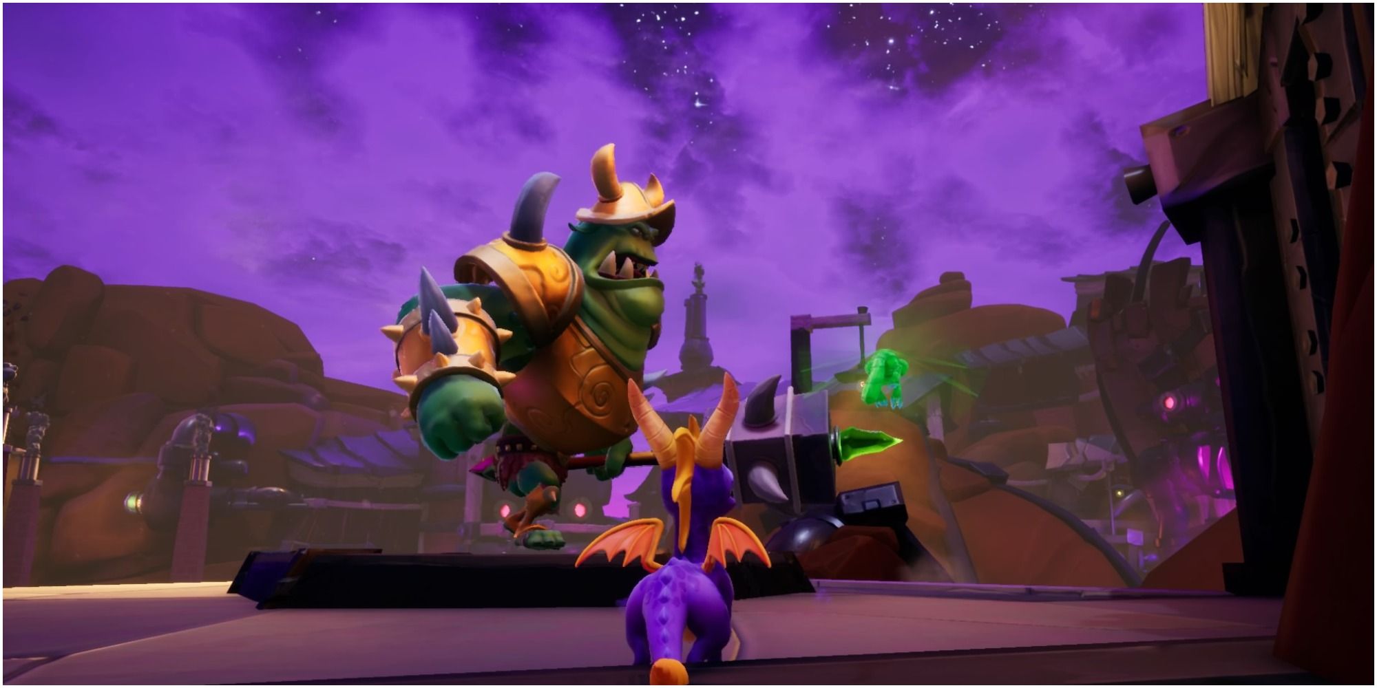 Spyro The Dragon Gnasty Gnorc Battle One