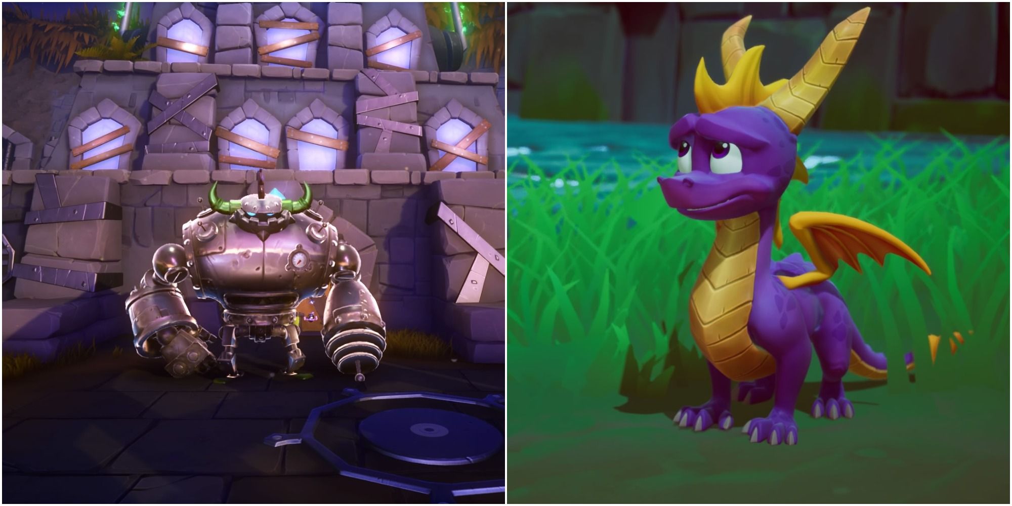 Spyro The Dragon Metal Head Boss