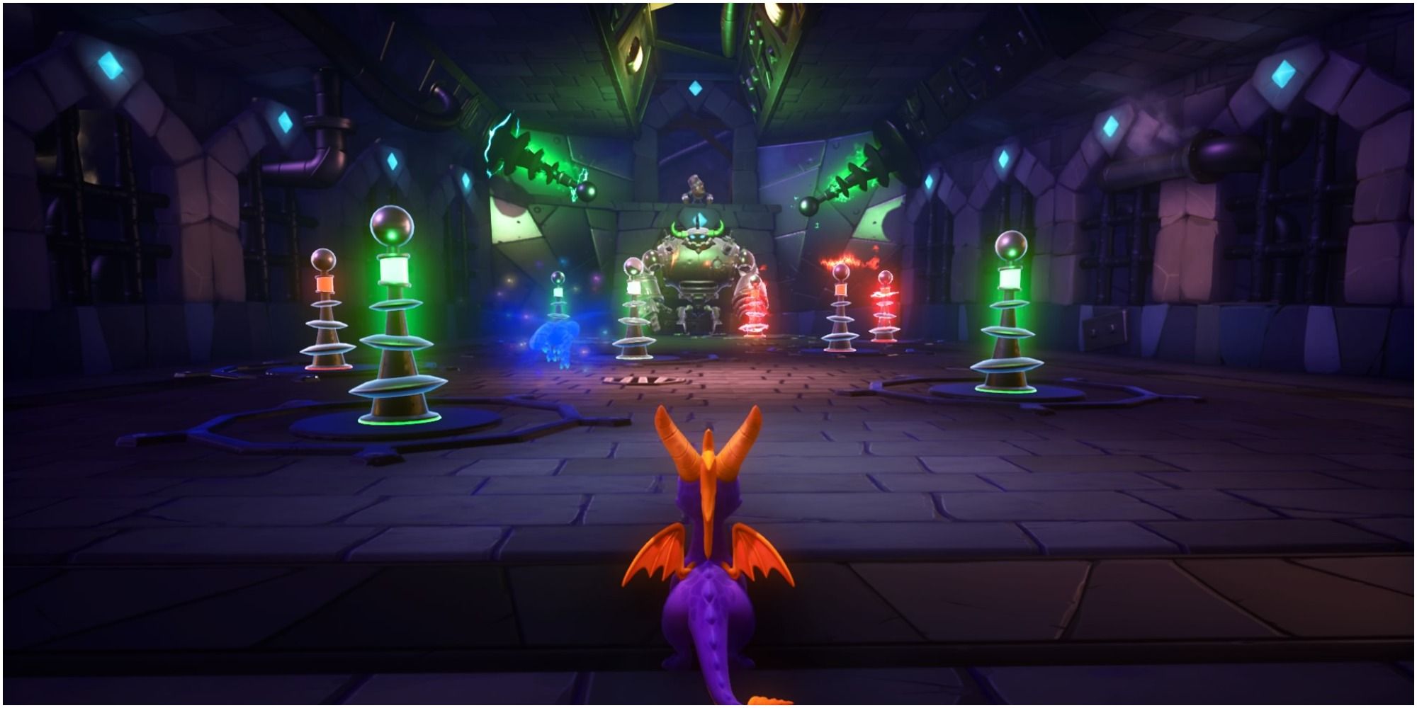 Spyro The Dragon Metal Head First Fight