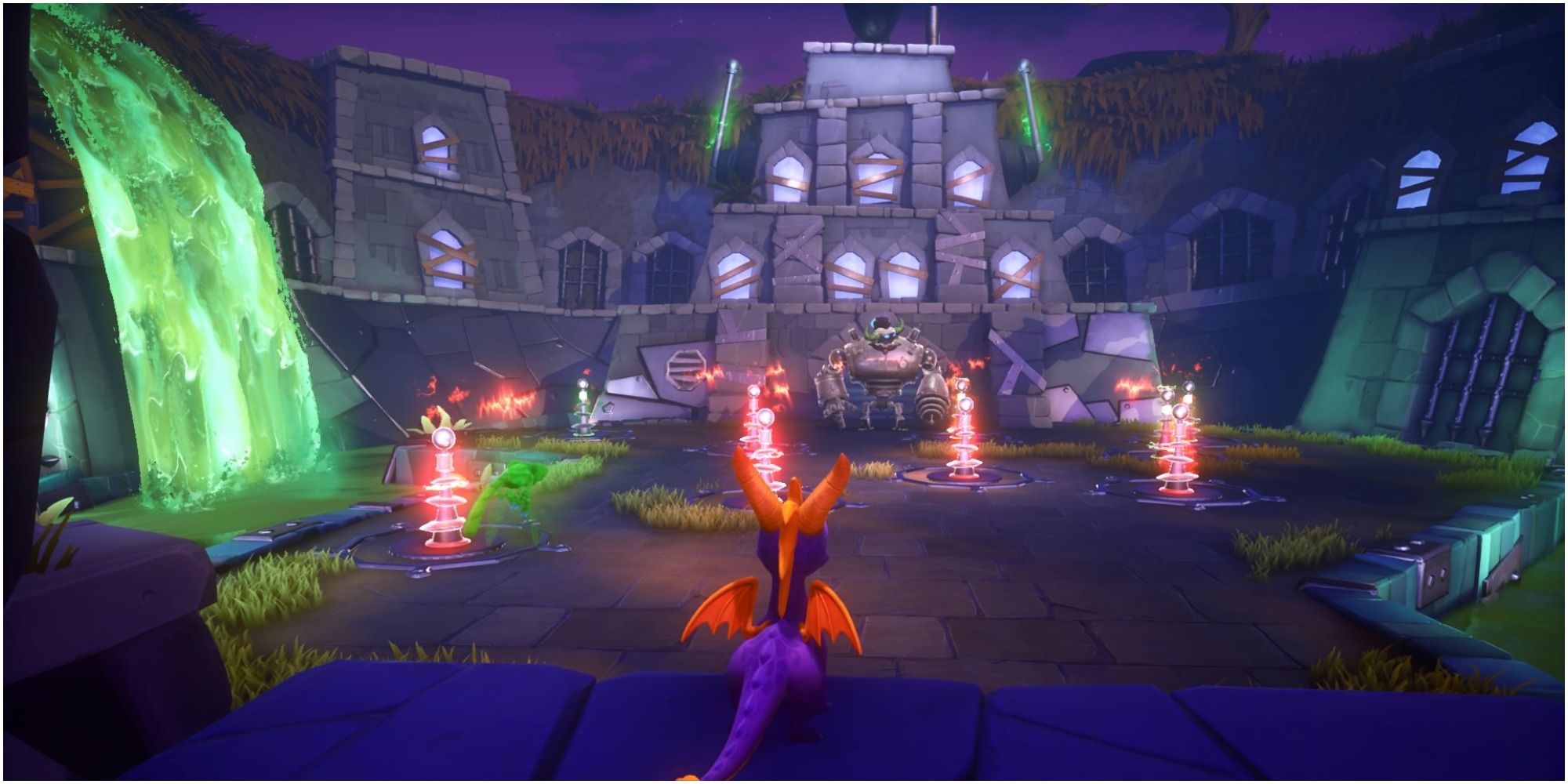 Spyro The Dragon Metal Head Second Fight Location