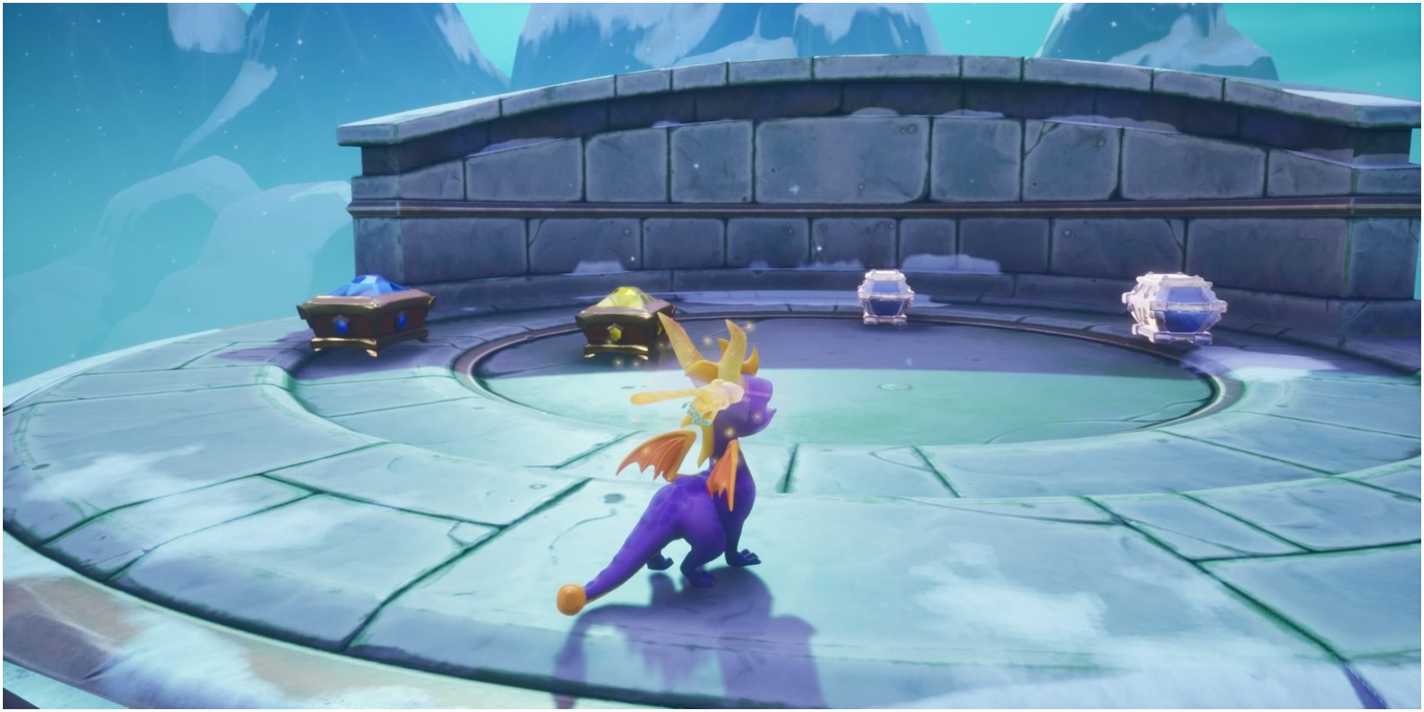 Spyro The Dragon Wizards Peak Egg Thief Platform One