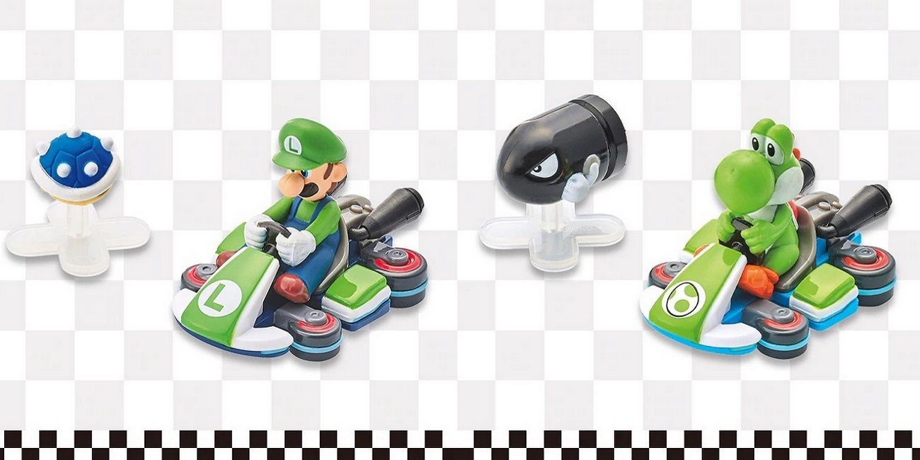 Super Nintendo World Merchandise Tomica Karts Luigi Yoshi