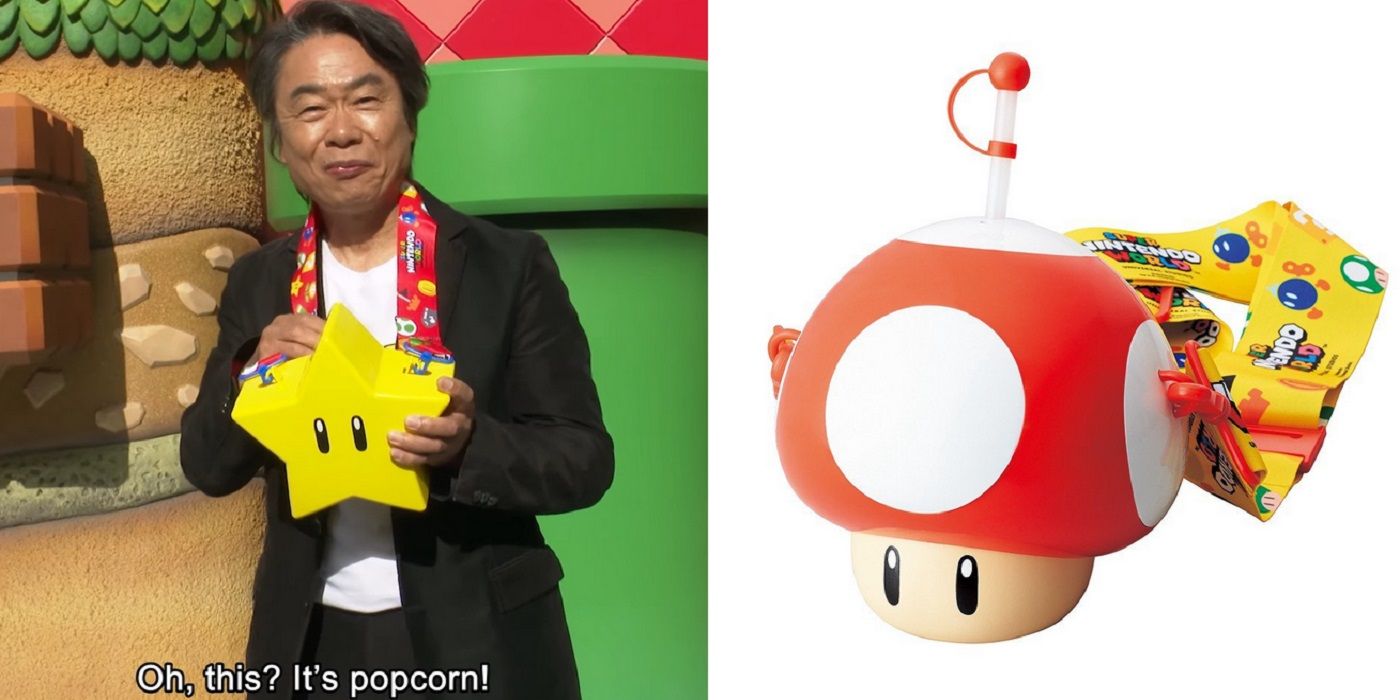 Shigeru Miyamoto Nintendo Direct Super Nintendo World Popcorn Star Merchandise