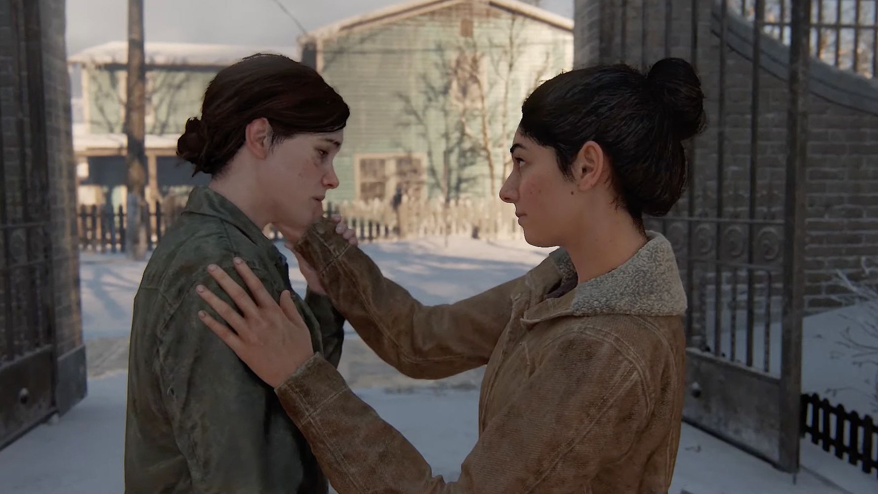 Dina and Ellie in The Last of Us 2