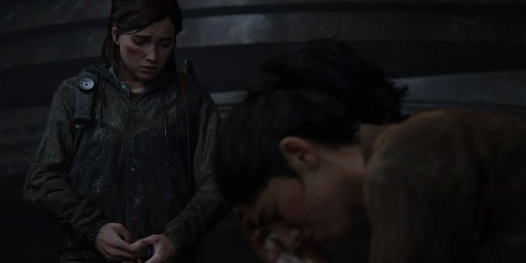 Dina and Ellie in The Last of Us 2