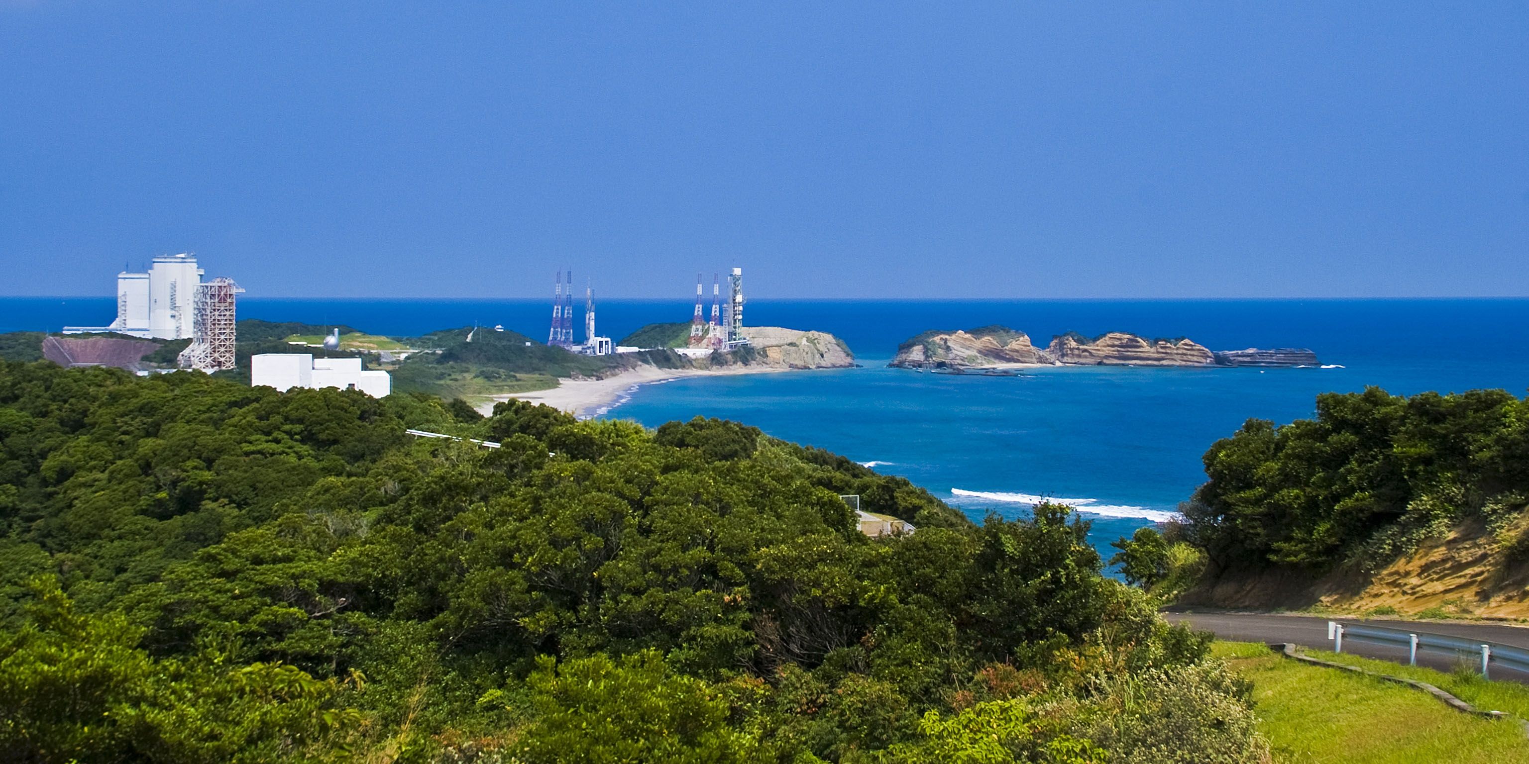 Tanegashima Space Center in Japan, which Mossdeep City in Pokemon may be based on