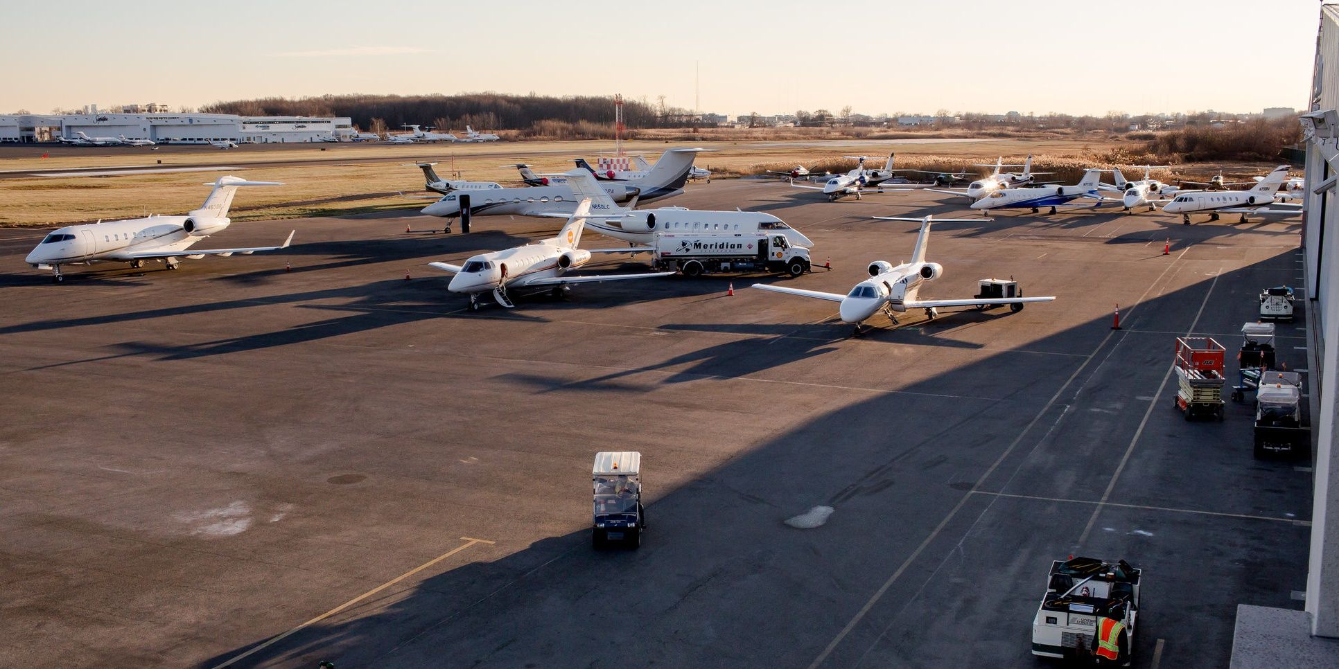 Teterboro Airport in New Jersey