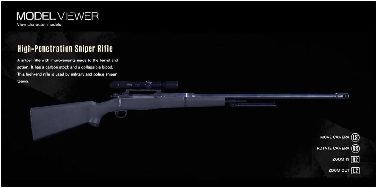 The Evil Within - High-Penetration Sniper Rifle