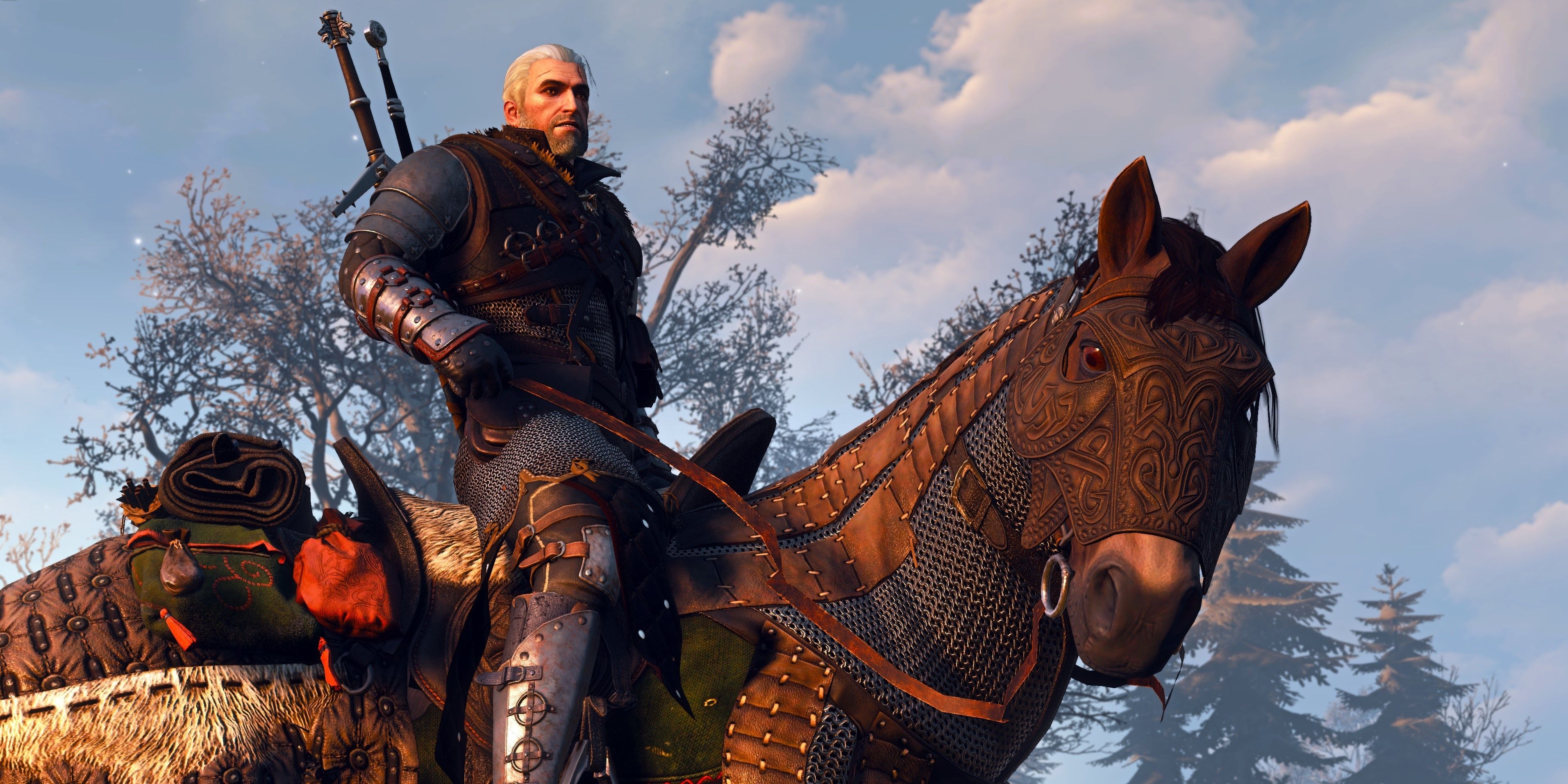 The Witcher Geralt and Roach 