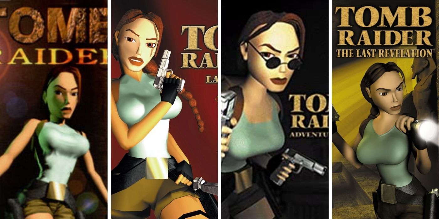 Tomb Raider I, II, III, and Last Revelations Cover Art