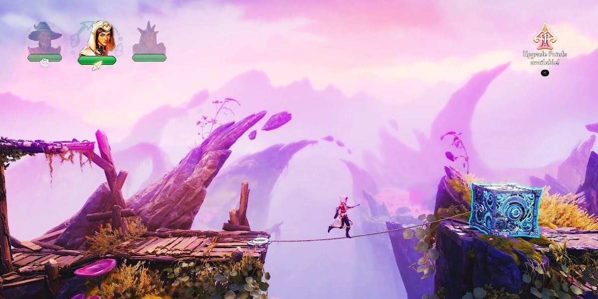 Trine 4 - The thief walking on a rope