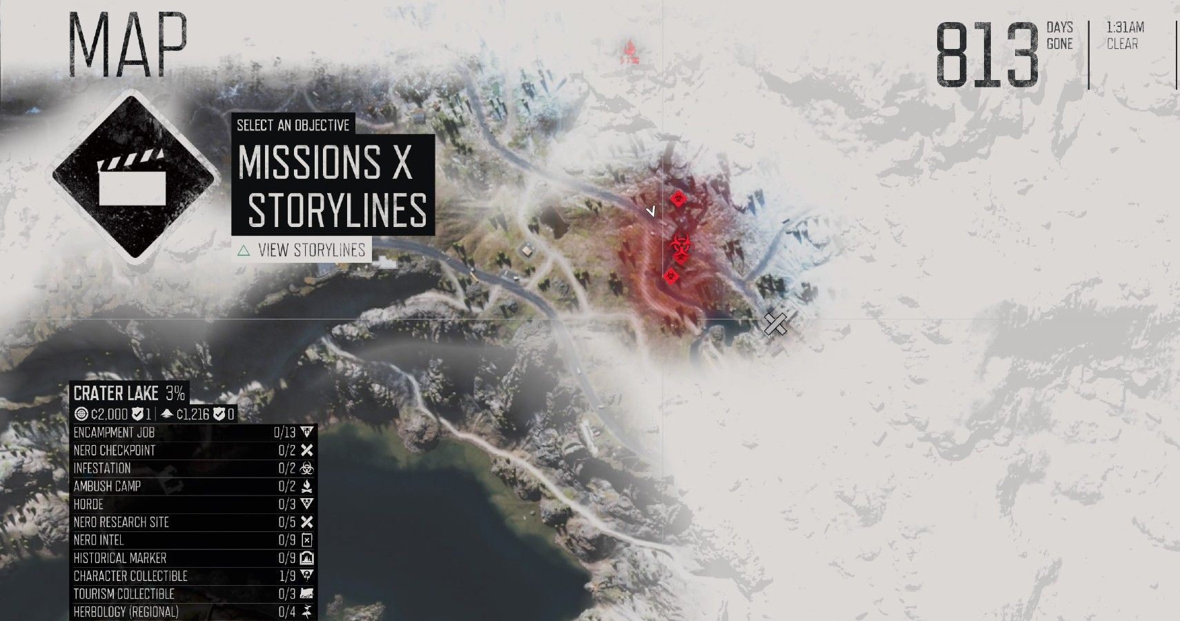 Tumblebug River Infestations Map Markers Days Gone