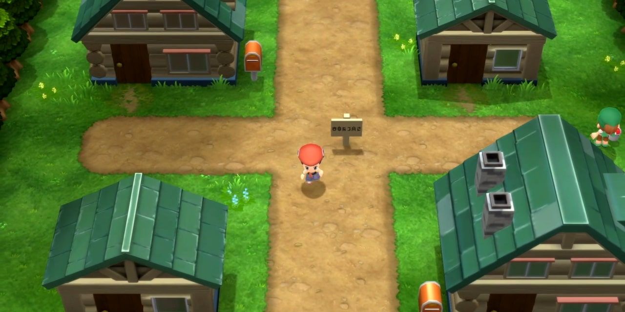 Twinleaf Town as it appears in the trailer for Pokemon Brilliant Diamond & Shining Pearl