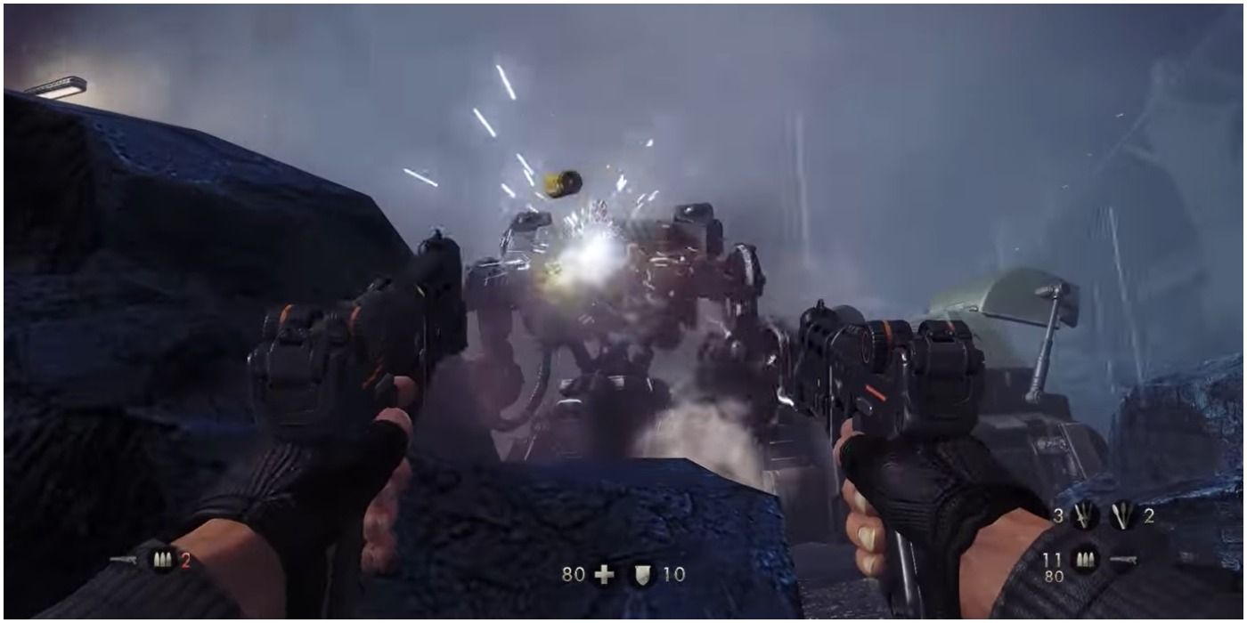 Dual Wielding Guns in Wolfenstein - The New Order