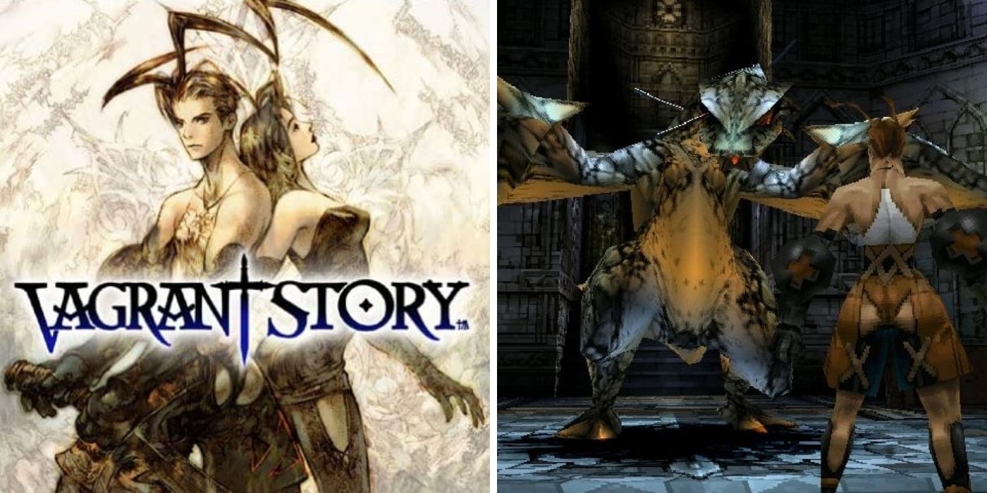 Vagrant Story Cover Art and Gameplay