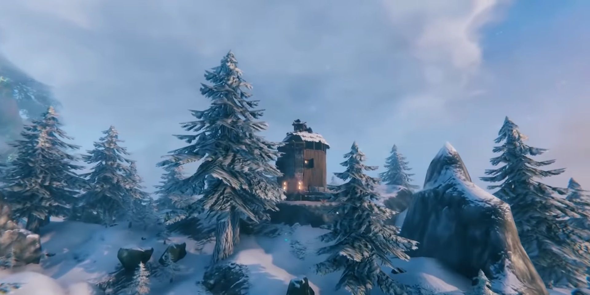 Valheim - Tower on the snow